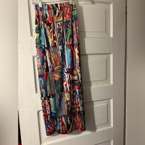 Fashion Brand Company AI art accordion skirt